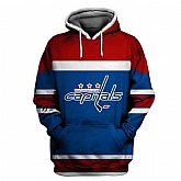 Capitals Blue All Stitched Hooded Sweatshirt,baseball caps,new era cap wholesale,wholesale hats